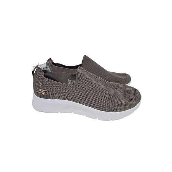 Skechers Go Walk Slip-On Casual Shoes Taupe White 216490 Size 12 EW - Picture 2 of 7